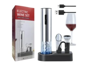 Descorchador de vino recargable