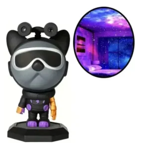 Proyector de galaxia nebulosa perro