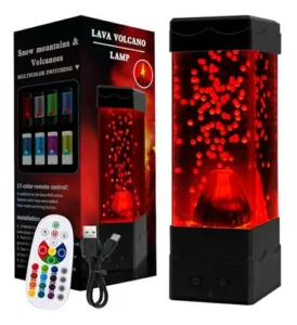 Lámpara lava volcano