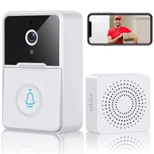 Timbre WIFI con cámara recargable